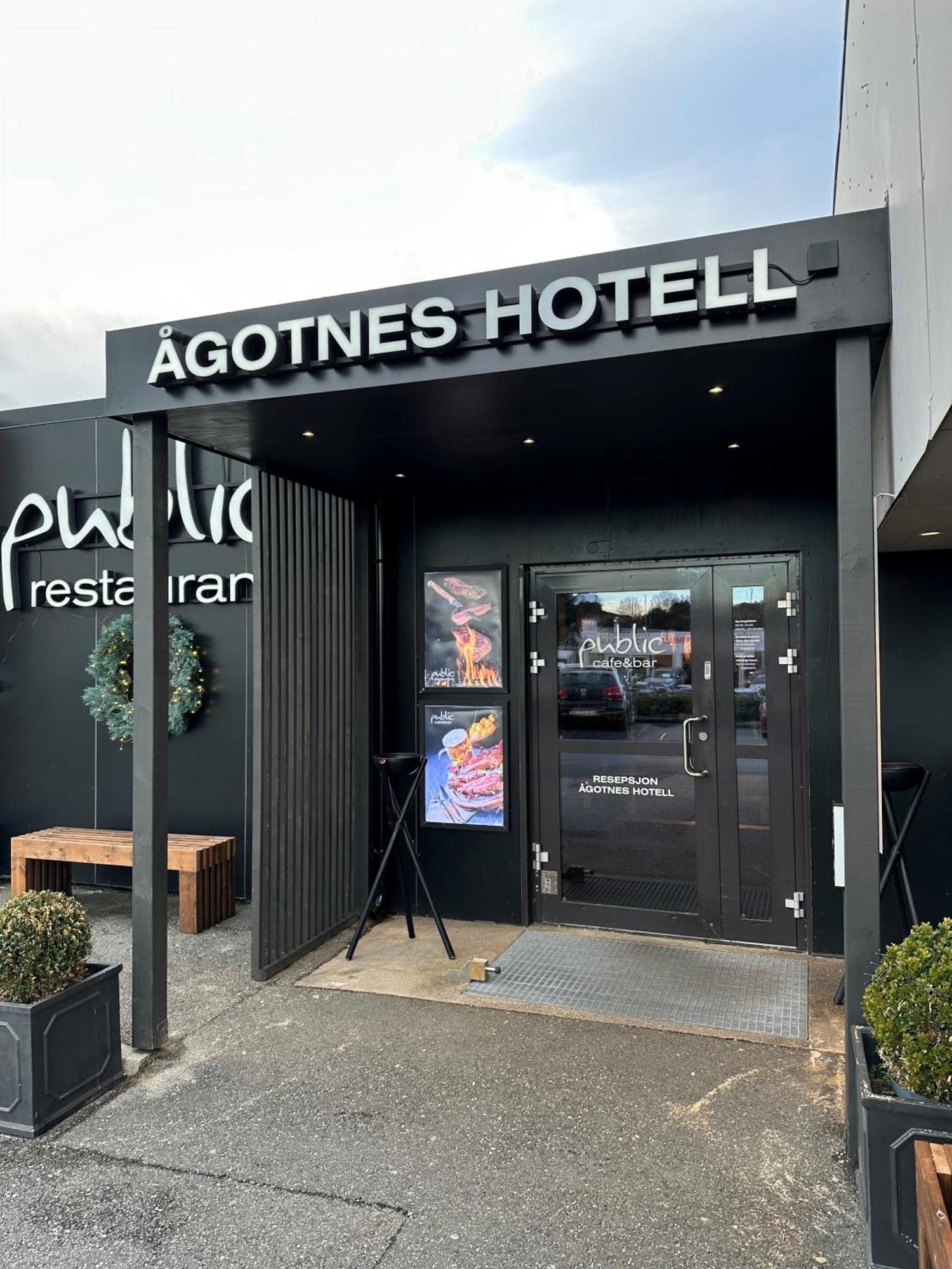 Agotnes Hotell & Motell Exteriör bild