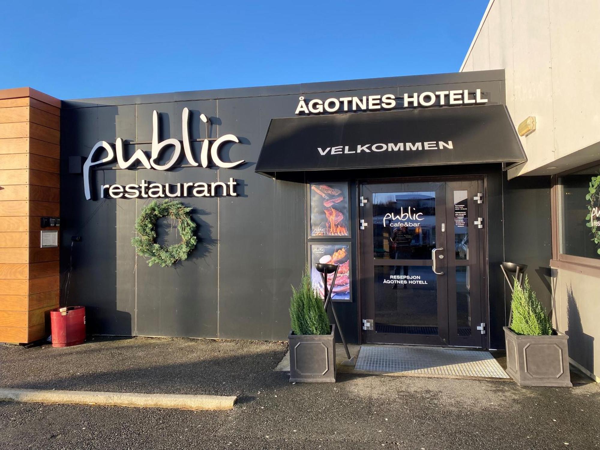 Agotnes Hotell & Motell Exteriör bild